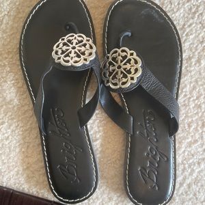 Brighton Alice Classic Leather Sandals size 8